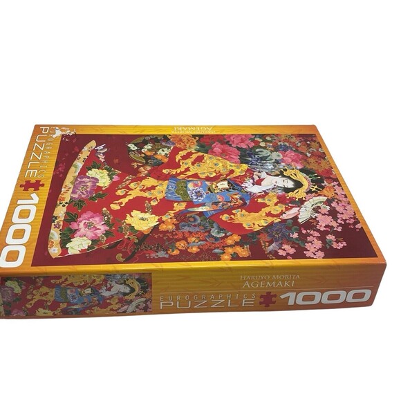 Eurographics 1000 Piece Jigsaw Puzzle Agemaki Japan Geisha Asian Haruyo Morita - Picture 10 of 16